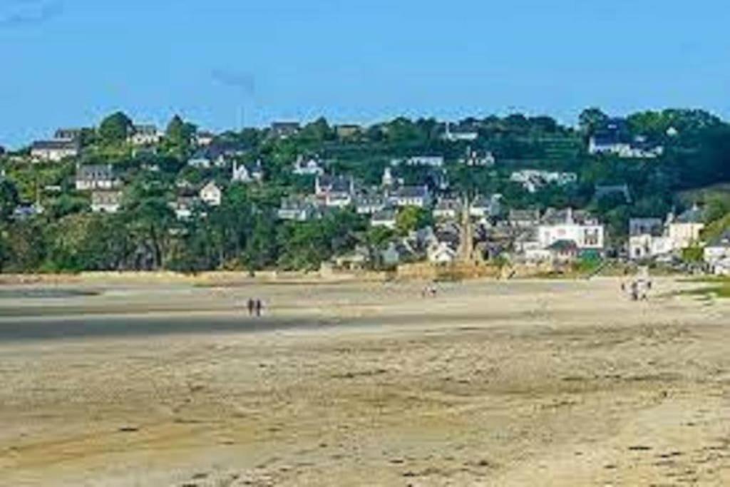 Appartement A 50M De La Plage Saint-Michel-en-Grève Buitenkant foto