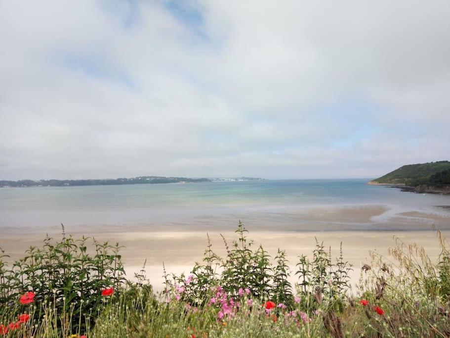 Appartement A 50M De La Plage Saint-Michel-en-Grève Buitenkant foto
